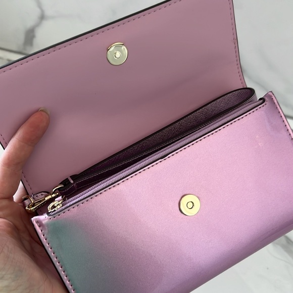 NEW and Giftable Kate Spade Pink Wristlet/Clutch - Picture 12 of 14